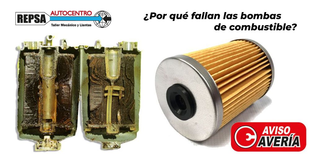 ¿Por qué fallan las bombas de combustible?